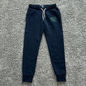 Superdry fleece jogger navy